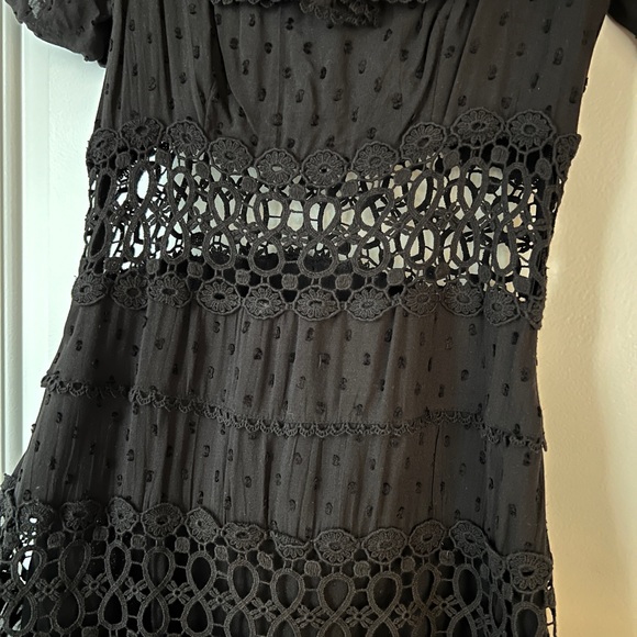 Free People Lace Mini Off-Shoulder Dress - Picture 8 of 14
